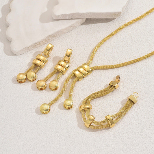 Modern Geometry Jewelry Set