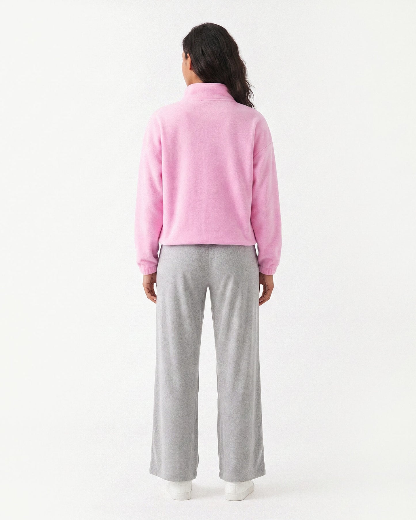 Cozy Stand Collar Sweatshirt