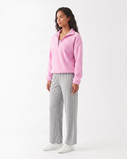 Cozy Stand Collar Sweatshirt