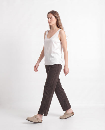 Relaxed Fit V-Neck Sleeveless Tank Top