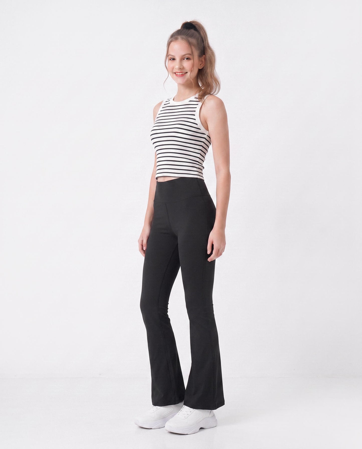 Built-In Bra Stripe Tank Top