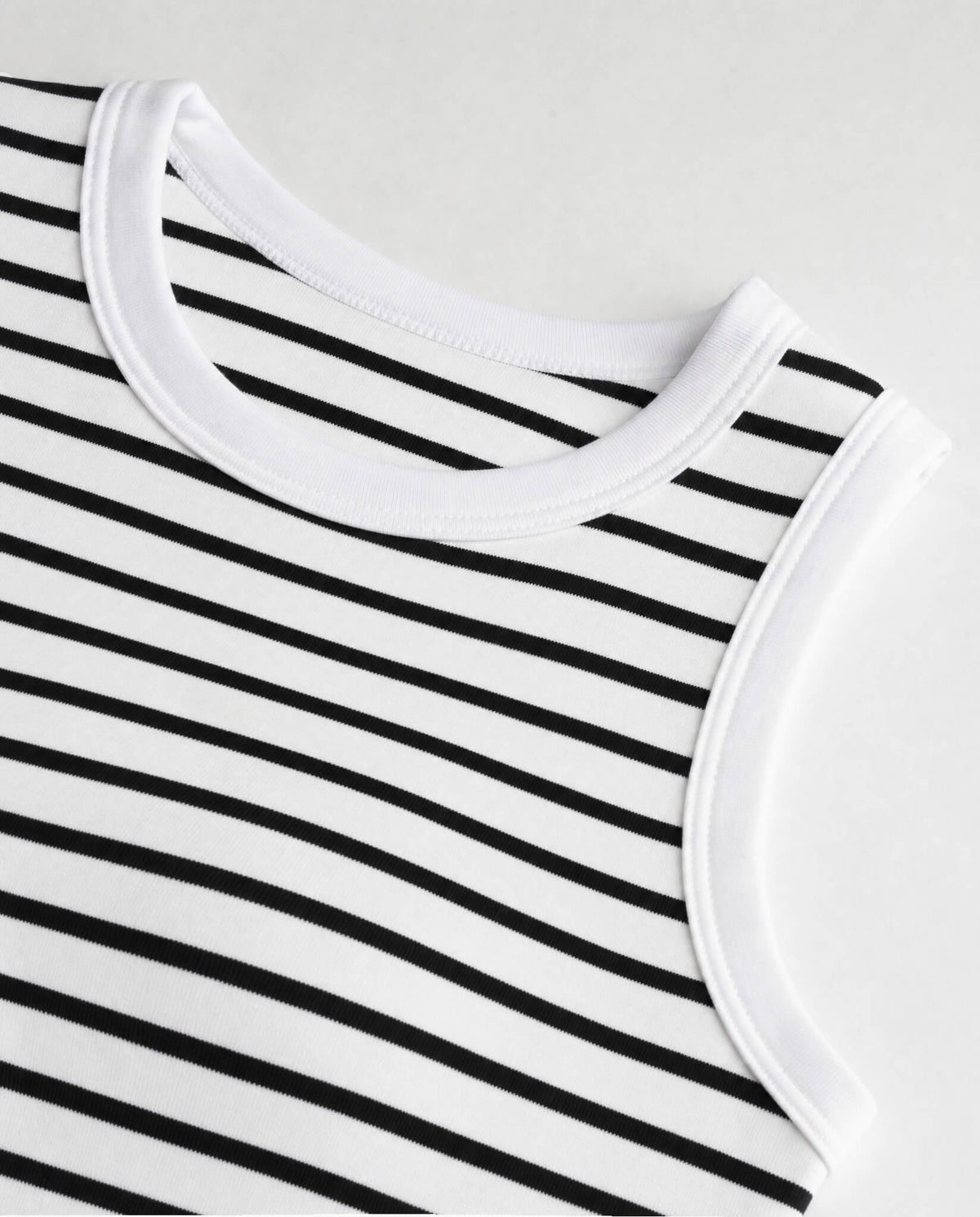 Built-In Bra Stripe Tank Top