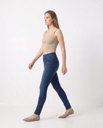 Double Strap Built-In Bra Tank Top