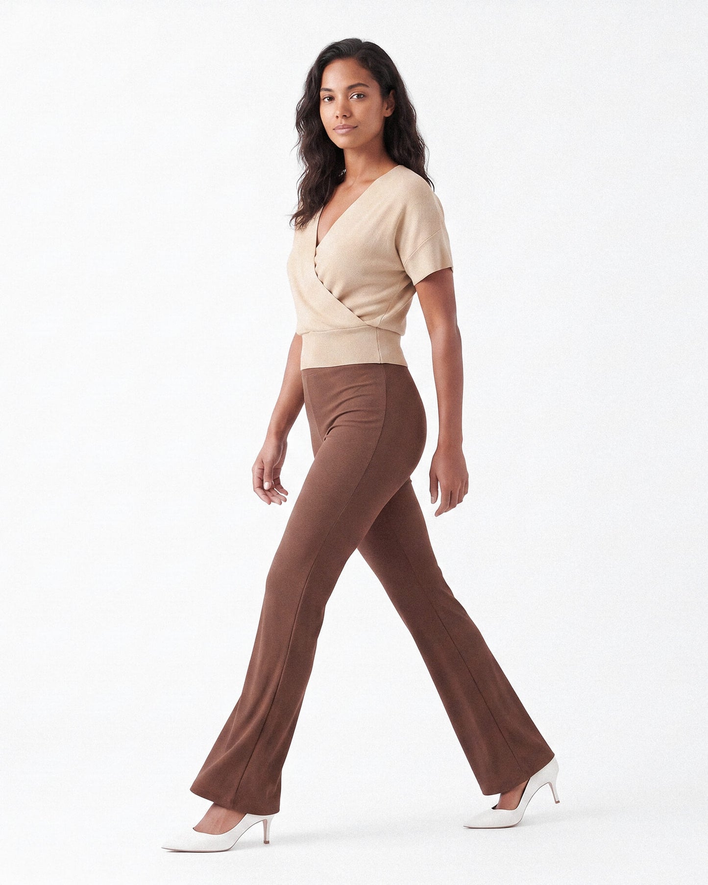 Soft V-neck Viscose Top