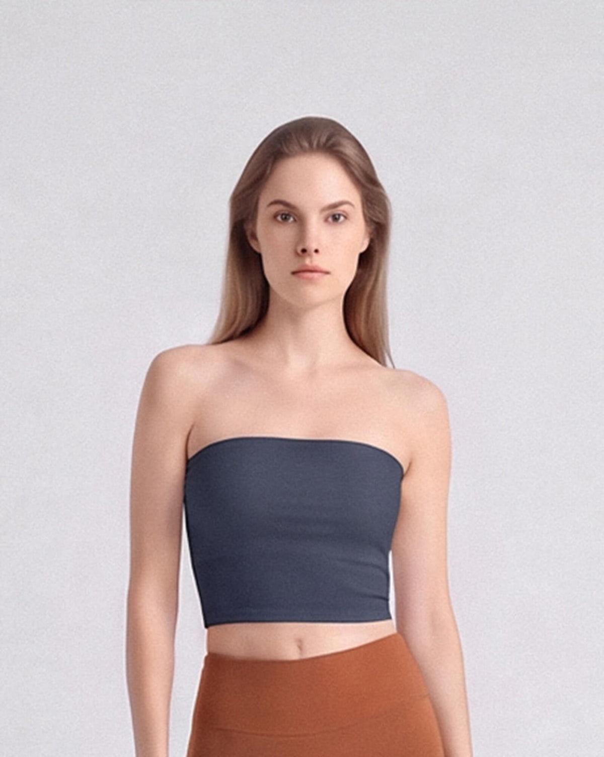 Strapless Fitted Tube Top