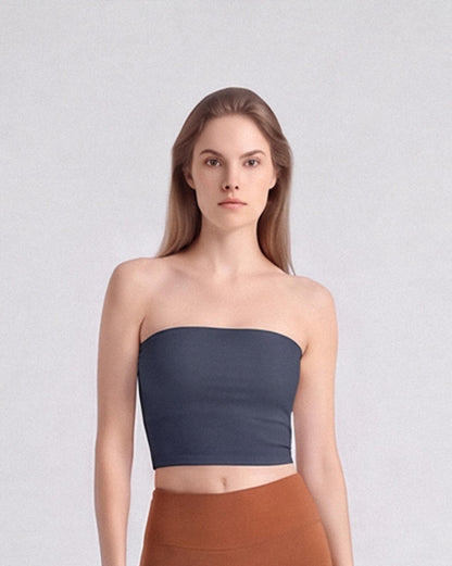 Strapless Fitted Tube Top