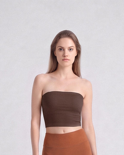 Strapless Fitted Tube Top