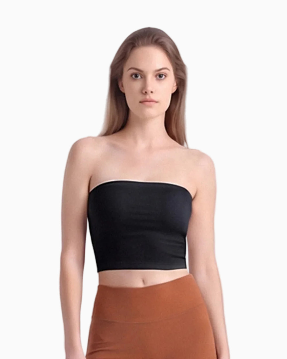 Strapless Fitted Tube Top