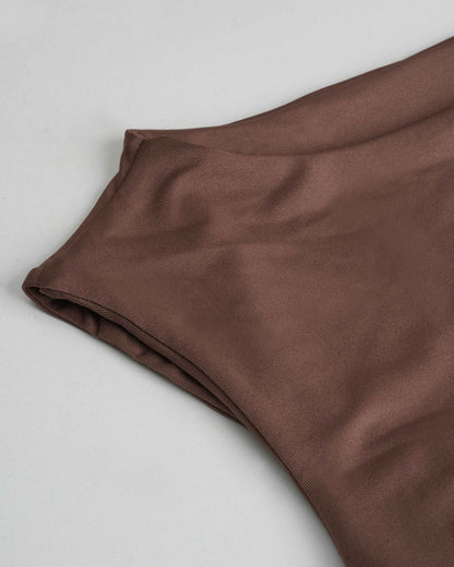 One-Shoulder Elegant Maxi Dress