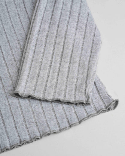 Ribbed V-Neck Lounge Set