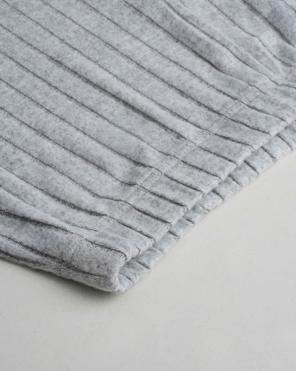 Ribbed V-Neck Lounge Set