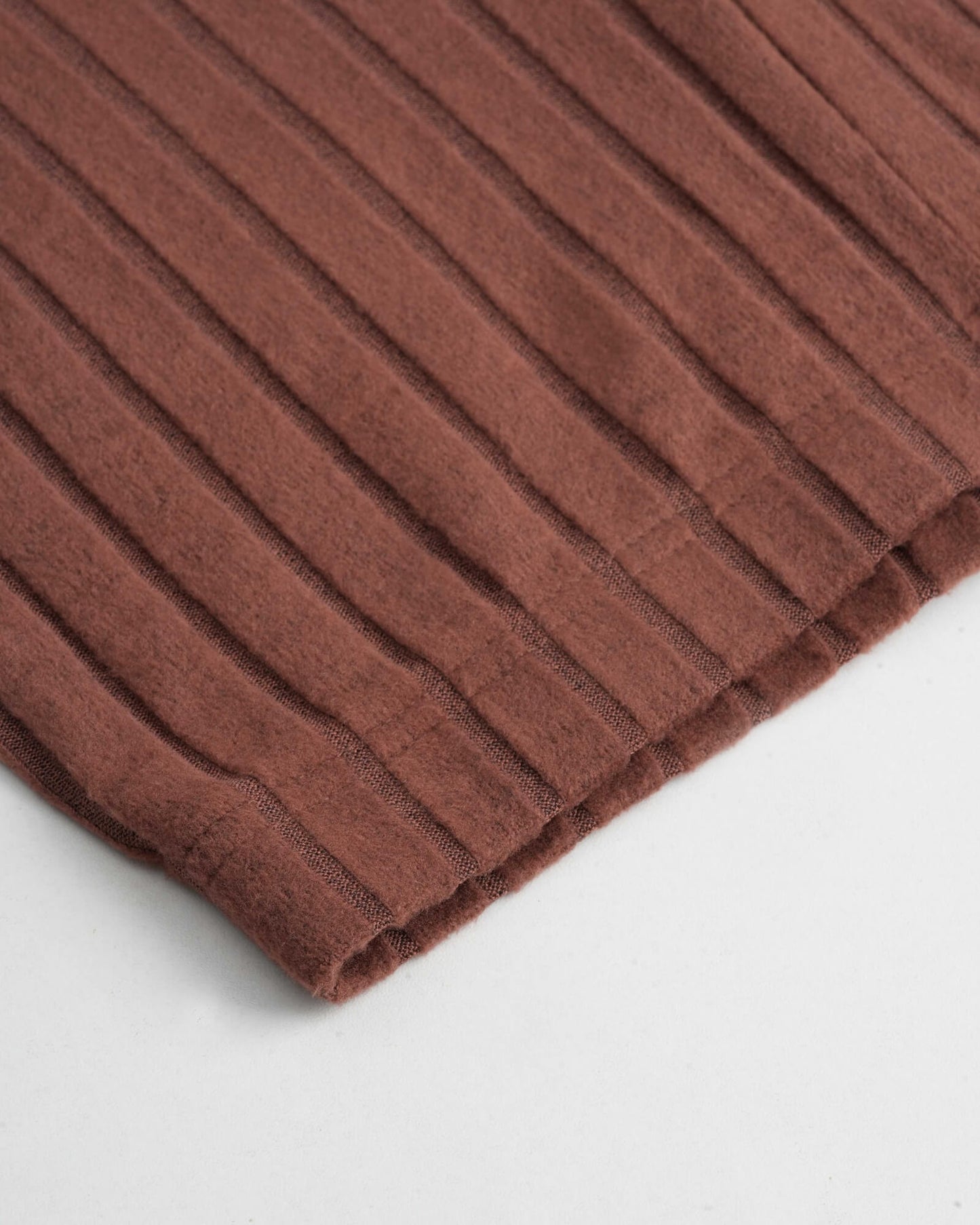 Ribbed V-Neck Long Sleeve Two-piece Set
