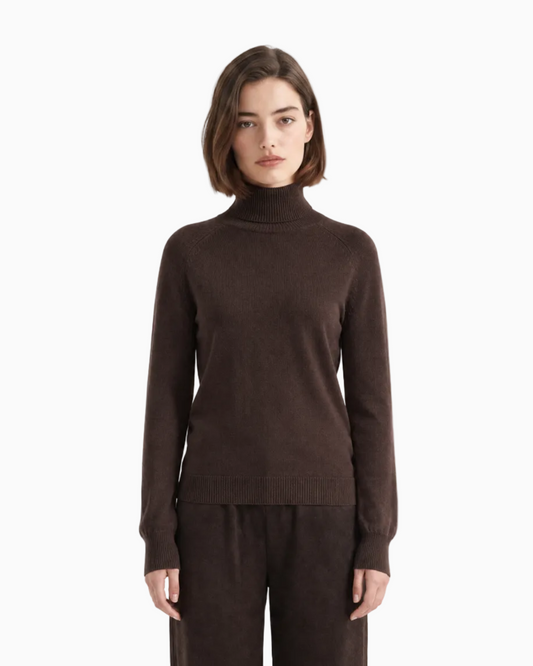 Soft Knit Mock Neck Base Layer Top